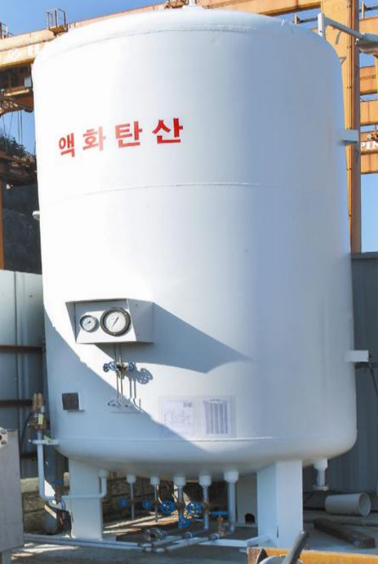 L-CO2Storage Tank (VERTICAL TYPE)  Made in Korea